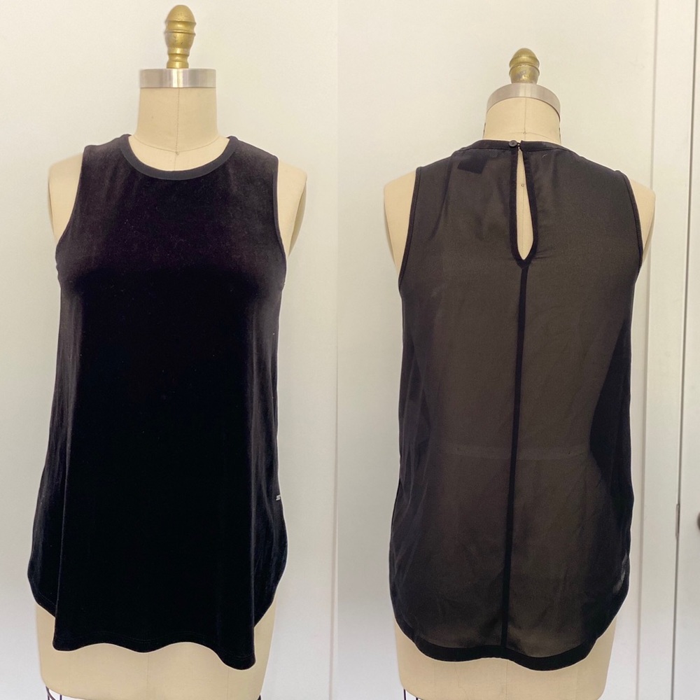 Armani Exchange Velvet top